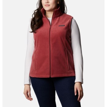 Columbia Gilet Dames, Benton Springs Plus Size Rood, 85EBNZMXO